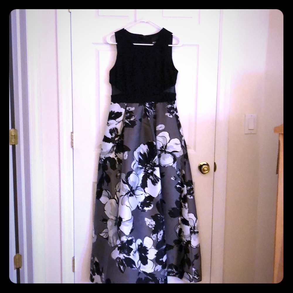 Floral gown